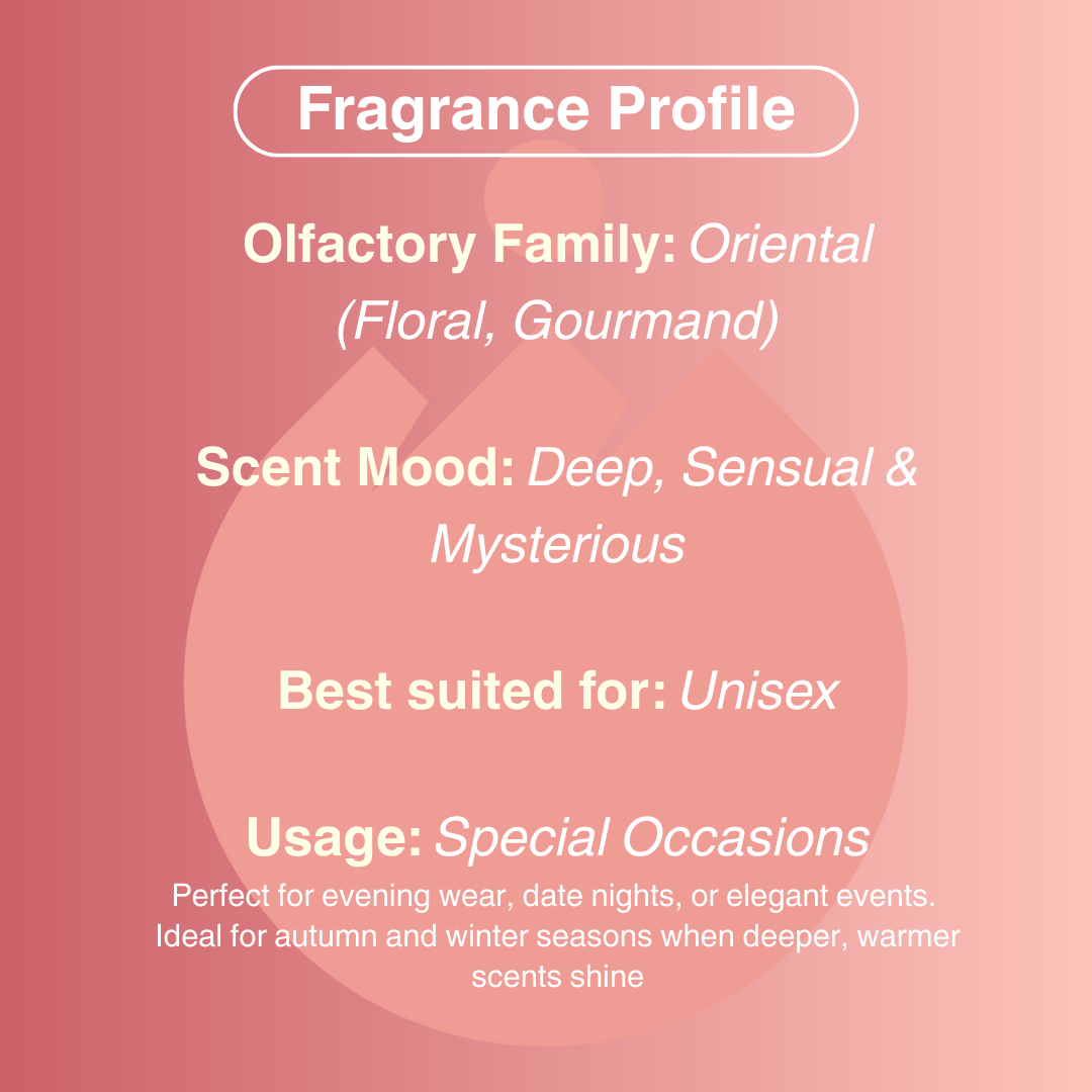 Roche Noire | Mysterious, Sweet, Ambery | EDP 50ml