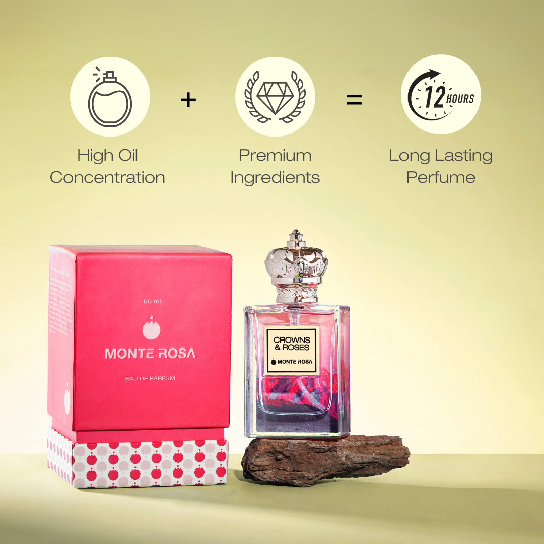 Crowns & Roses | Fresh, Floral, Woody | EDP 50ml