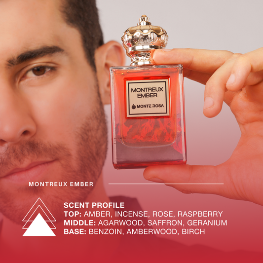 Montreux Ember | Bold, Sophisticated, Amber | EDP 50ml