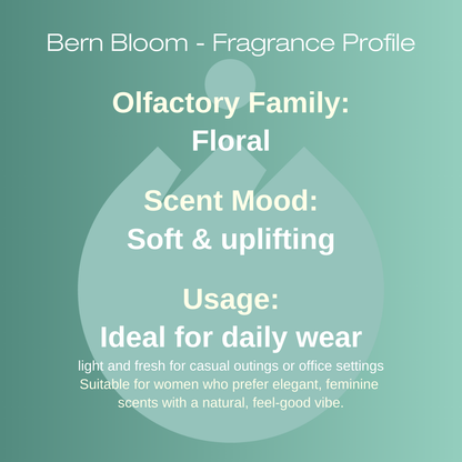 Bern Bloom | Soft floral, Rose, Peony | Pocket-perfume 8ml